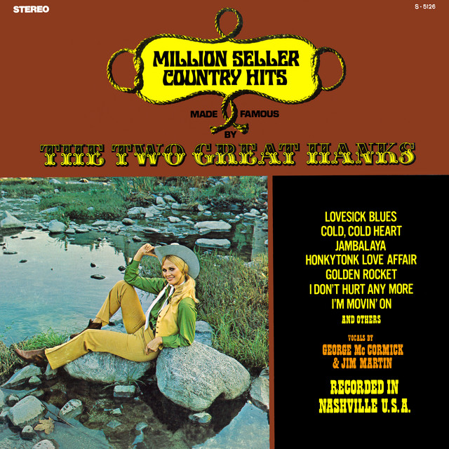 Million Seller Country Hits Made Famous by the Two Great Hanks (Remaster from the Original Alshire Tapes) cover art