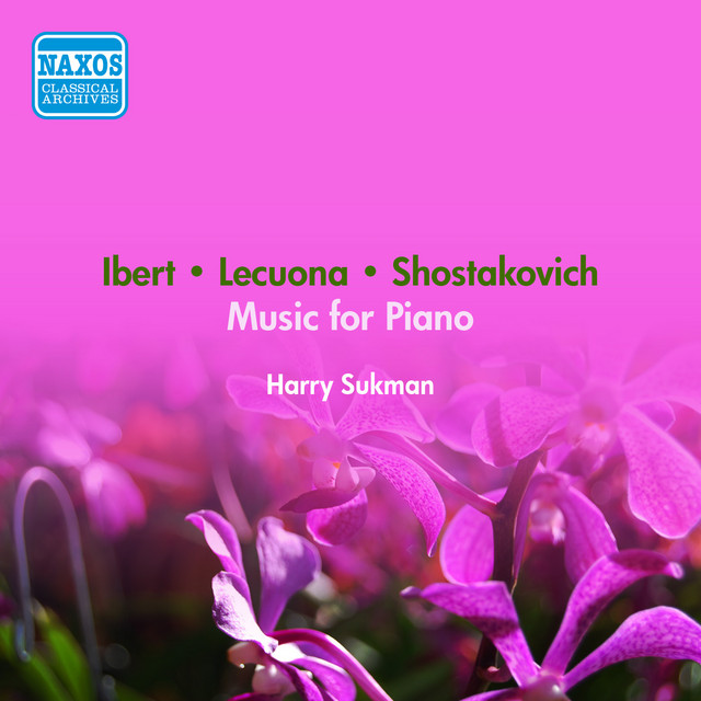 Lecuona, E.: Andalucia / Shostakovich, D.: Polka / Ibert, J.: Le Petit Ane Blanc (Sukman) (1950) cover