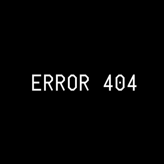 Error 404 cover art