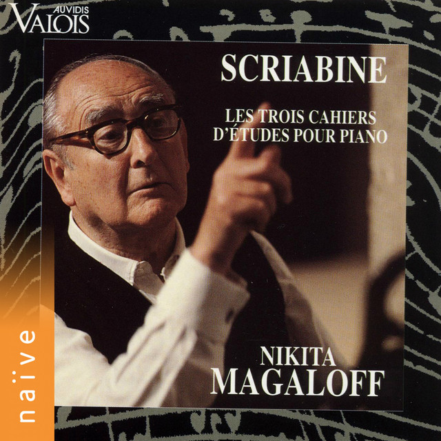 Scriabin: Les trois cahiers d'études pour piano cover art