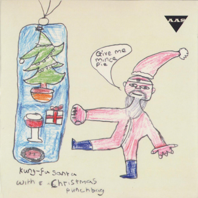 Kung-Fu Santa with a Christmas Punchbag cover
