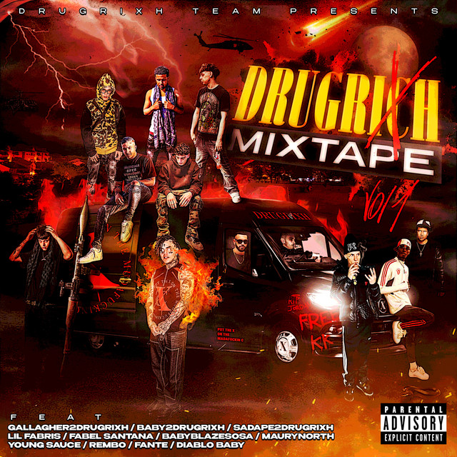 Drugrixh Mixtape Vol. 1 cover art