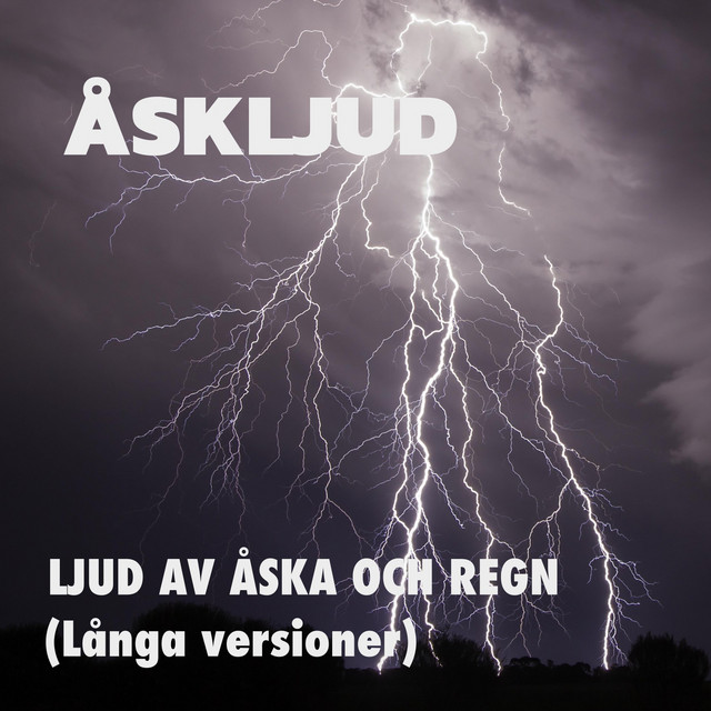 Ljud av åska och regn (Långa Versioner) cover art