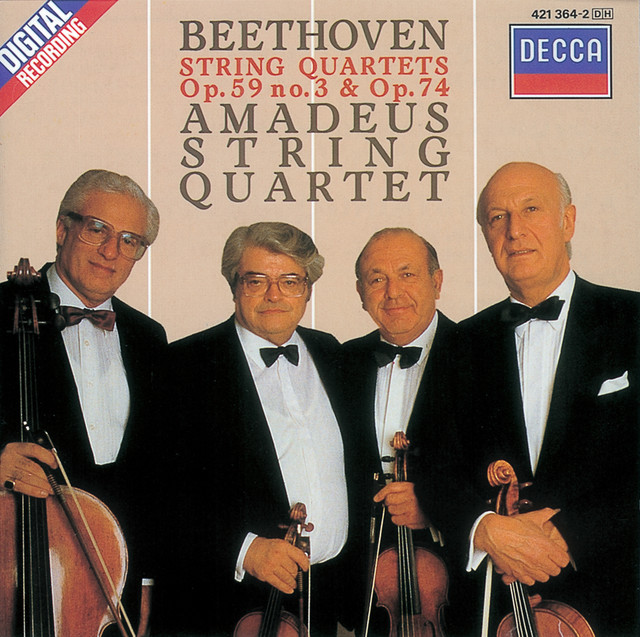 Beethoven: String Quartets "Rasumovsky" & "Harp"