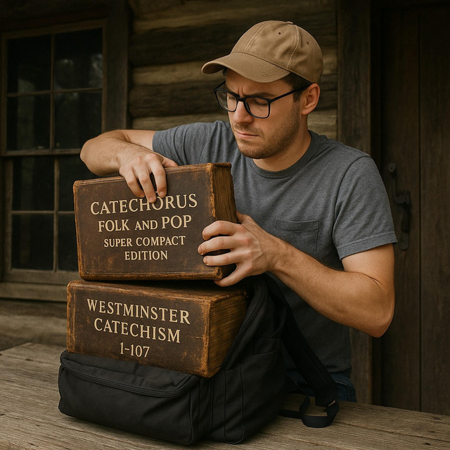 Folk and Pop Westminster Shorter Catechism Super Compact Edition 1-107 cover art