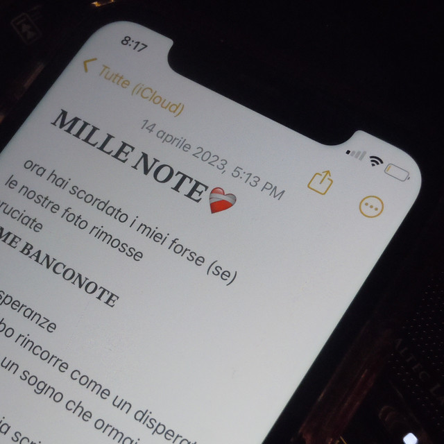 Mille note cover art