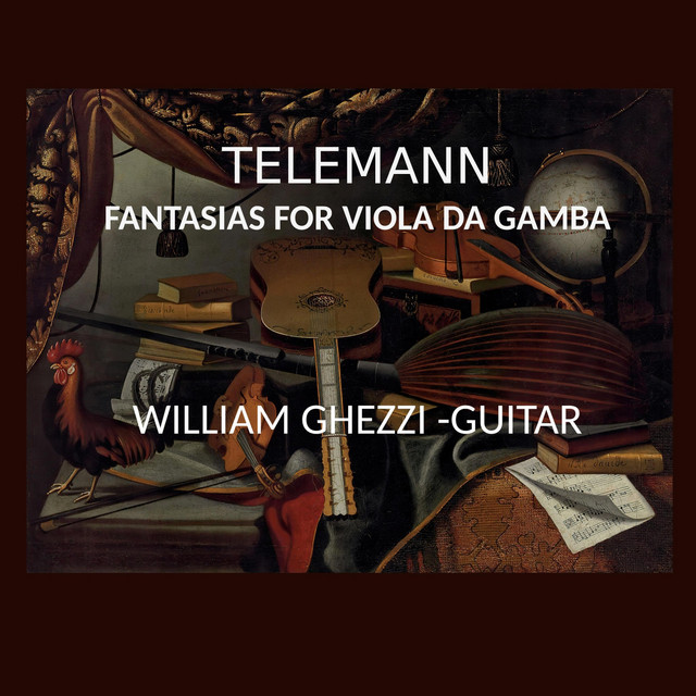 Telemann: Fantasias for Viola da Gamba cover art