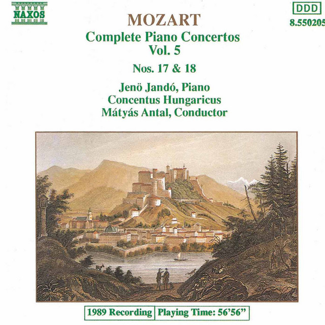 Mozart: Piano Concertos Nos. 17 and 18 cover art