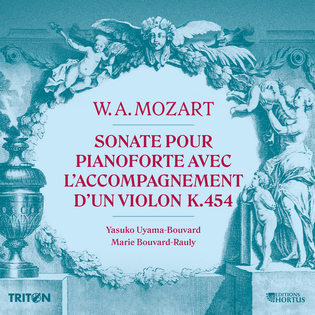 Sonate pour pianoforte et violon en Si Bémol Majeur, K. 454 album image