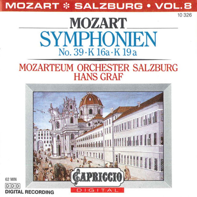 Symphony in F Major, K. Anh. 223: III. Presto cover art