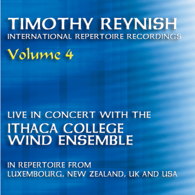Timothy Reynish Live in Concert, Vol. 4 cover