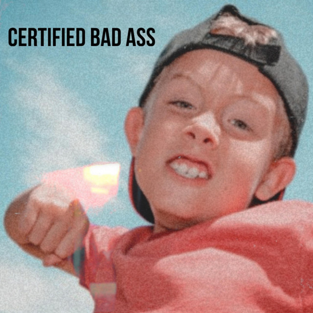 Adesivo Divertente Certified BAD ASS LABORER Per Casco, Attrezzi – Decal JAY Graphics – Nuovo