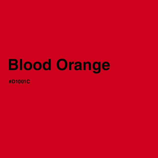 Blood Orange cover art