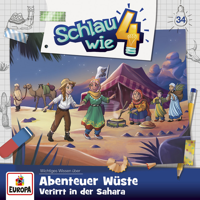 Cover: Abenteuer Wüste. Verirrt in der Sahara