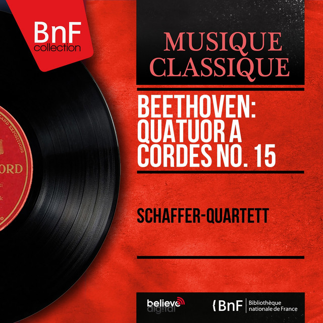 Beethoven: Quatuor à cordes No. 15 (Mono Version) cover art