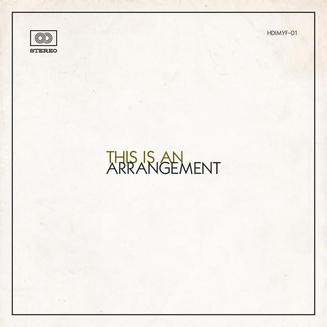 This Is an Arrangement cover