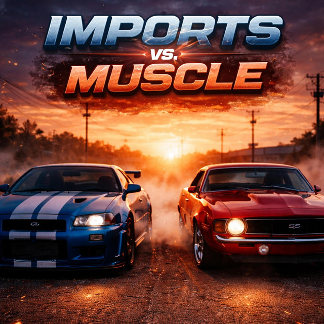 Imports Vs Muscle cover