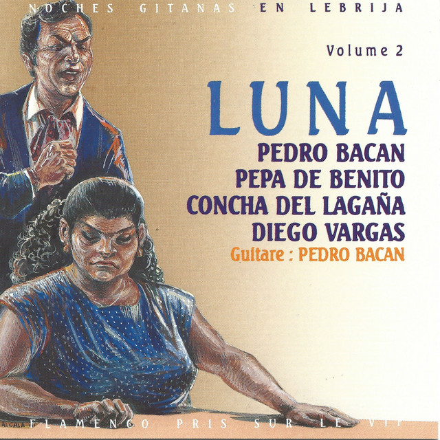 Luna : Noches Gitanas en Lebrija, Vol. 2 (Flamenco pris sur le vif) cover art