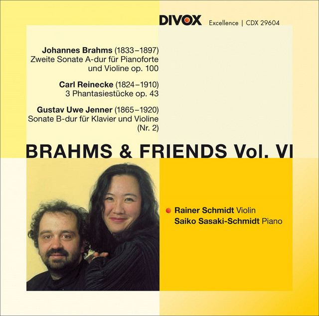 Violin Sonata No. 2 in A Major, Op. 100: II. Andante tranquillo - Vivace cover art