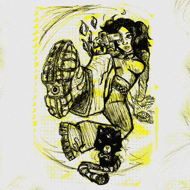 andei o mundo mostrando um pouco do velho lofi hiphop cover art