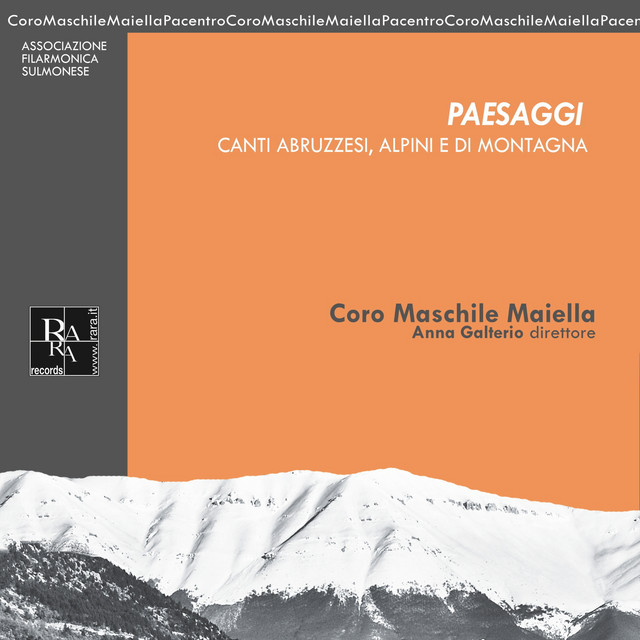 Paesaggi: Canti abruzzesi, alpini e di montagna cover art