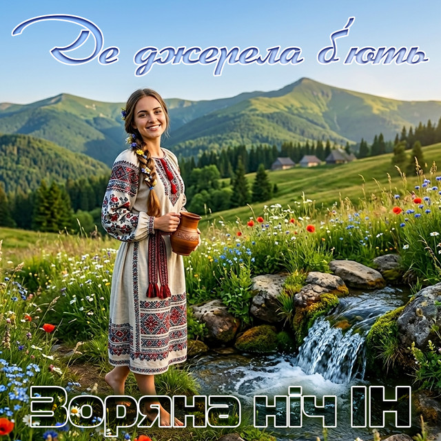 Обкладинка: Де джерела бʼють — Зоряна Ніч ІН