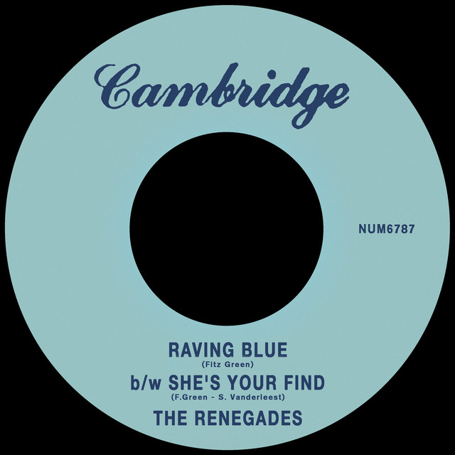 Raving Blue b/w She's Your Find cover art
