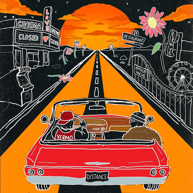 Distance cover art