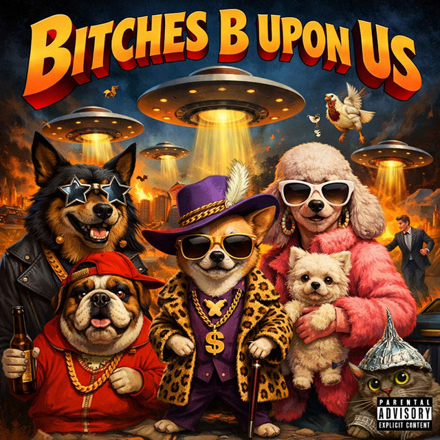 Bitches B Upon Us release artwork