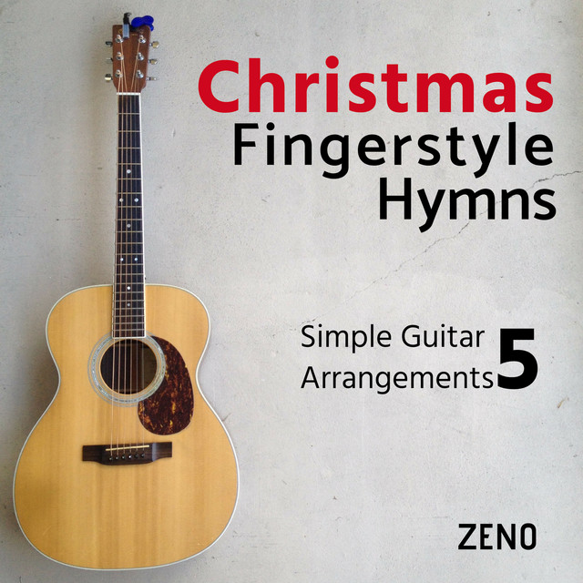 Christmas Fingerstyle Hymns: Simple Guitar Arrangements 5 cover art