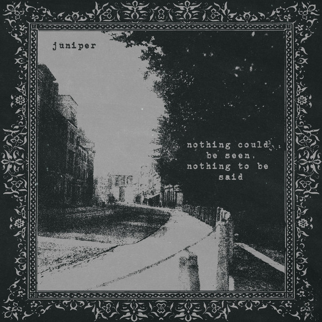 nothing could be seen, nothing to be said cover art