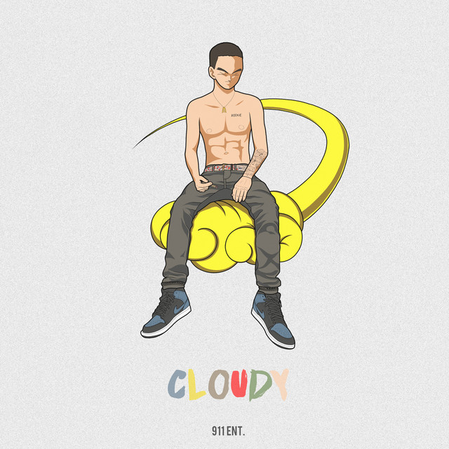 Cloudy cover art