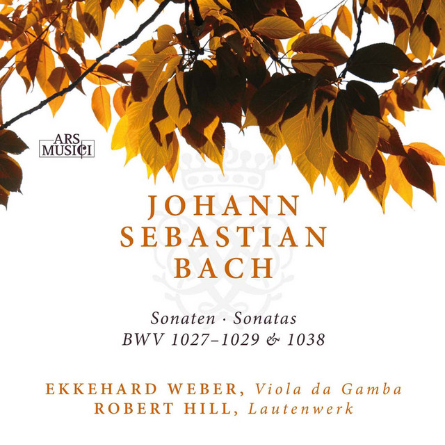 Johann Sebastian Bach - Sonaten BWV 1027-1029 & 1038 cover
