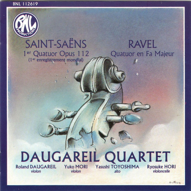 Quatuors à cordes cover art