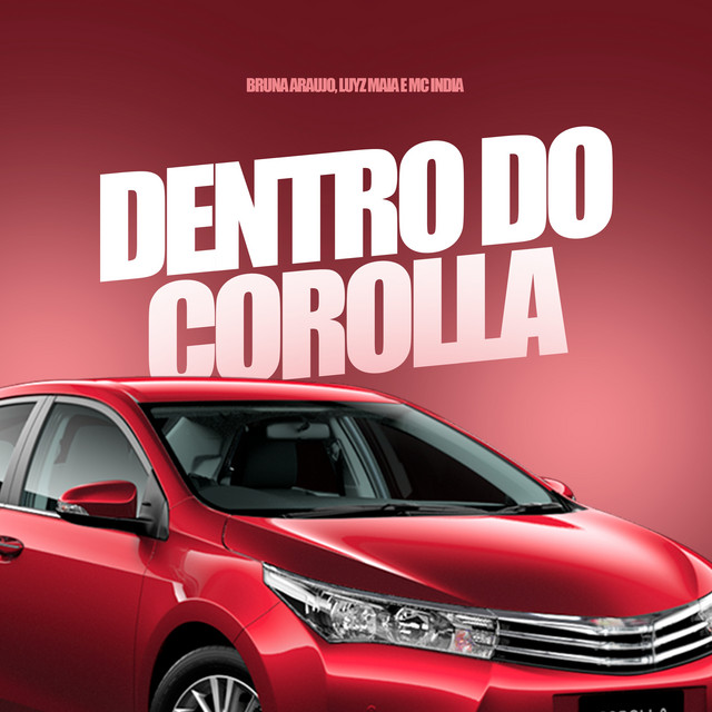 Dentro do Corolla