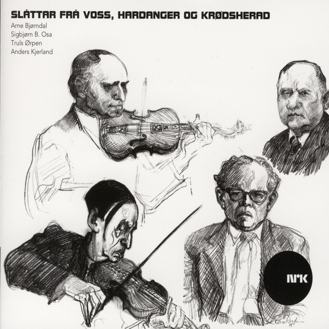 Norsk Folkemusikk: Slåttar Frå Voss, Hardanger Og Krødsherad cover