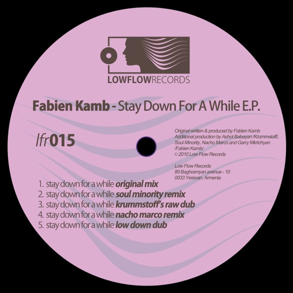 Stay Down For A While Ep cover art