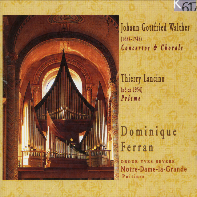 Johann Gottfried Walther: Concertos & Chorals cover art