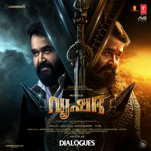 Vrusshabha (dialogues) MALAYALAM cover art