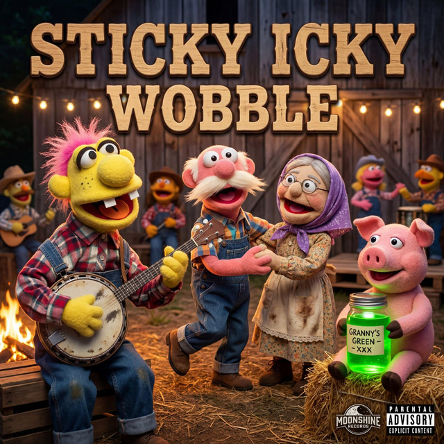 Sticky icky wobble cover art