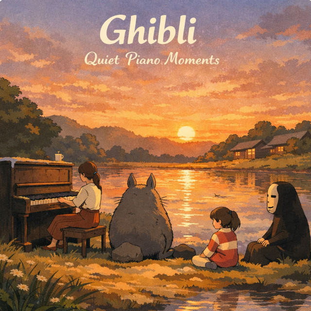 Ghibli Quiet Piano Moments cover art