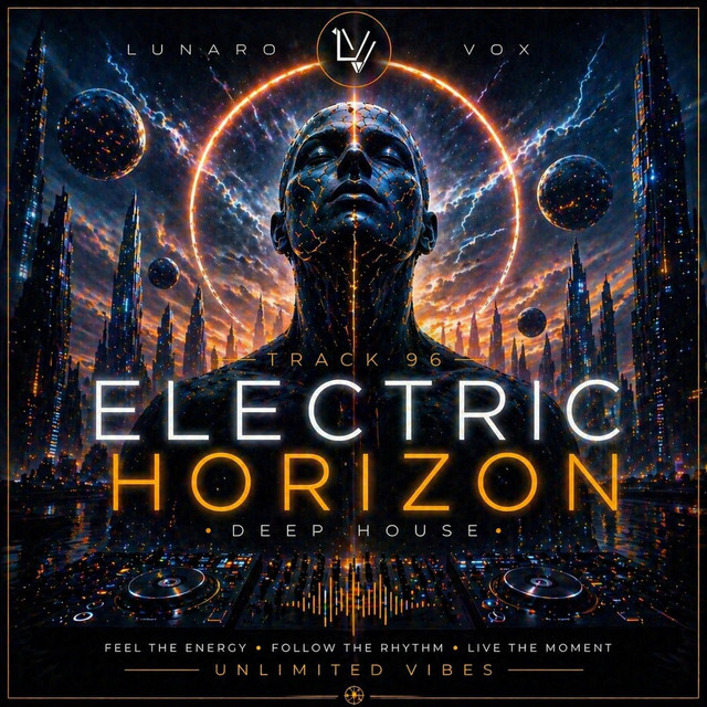 Album cover for ELECTRIC HORIZON by Lunaro Vox
