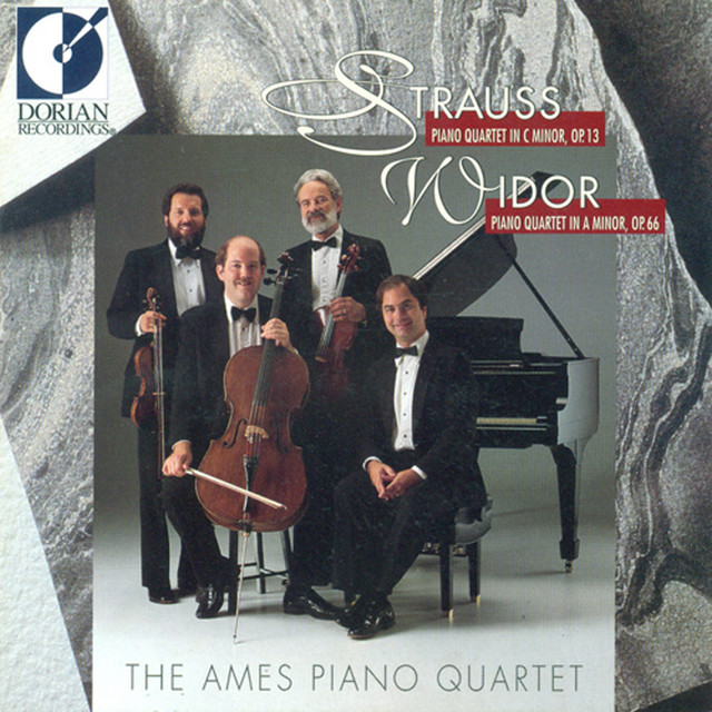 Strauss, R.: Piano Quartet, Op. 13 / Widor, C.-M.: Piano Quartet, Op. 66 cover