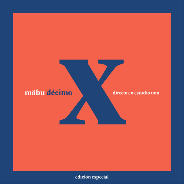 Décimo - Reedición (Directo en Estudio Uno) cover art