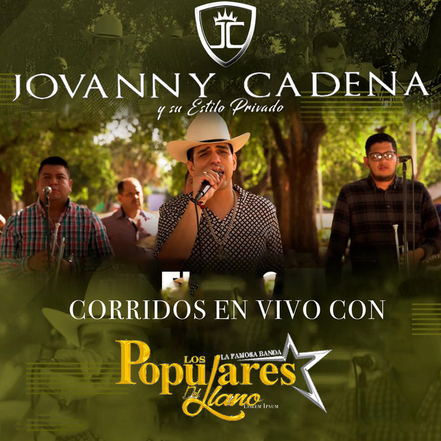 Corridos En Vivo Con Banda (feat. Los Populares del Llano) cover art