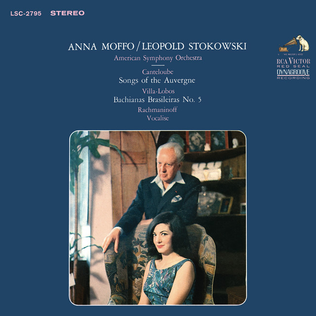 Canteloube: Chants d'Auvergne - Villa-Lobos: Bachianas brasileiras No. 5 - Rachmaninoff: Vocalise cover art