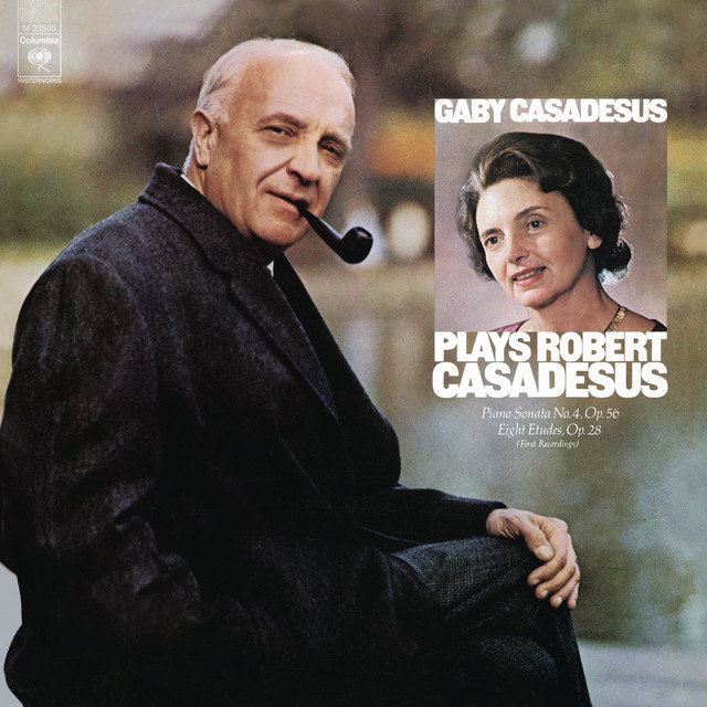 Gaby Casadesus Plays Robert Casadesus (Remastered) cover art
