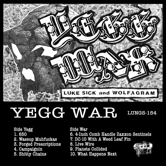 Yegg War cover art
