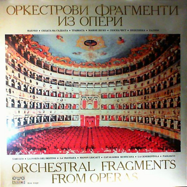 La Traviata, Act I: Overture cover art