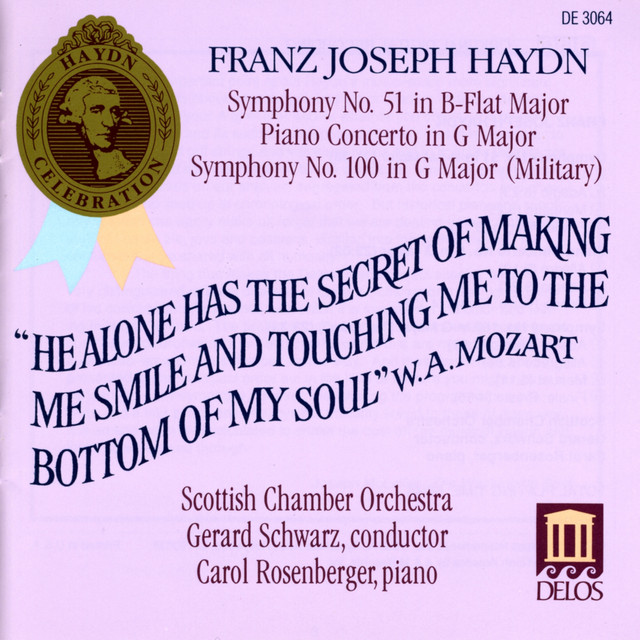 Haydn: Symphony No. 51, 100 & Piano Concerto in G Major